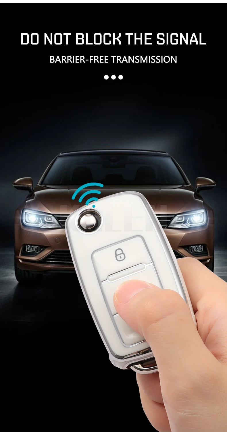 TPU Car Flip Key Case Cover Shell per Volkswagen VW Polo Golf Passat Tiguan Beetle Caddy T5 Up Eos Skoda Octavia Seat Leon Altea 14 TPU Car Flip Key Case Cover Shell per Volkswagen VW Polo Golf Passat Tiguan Beetle Caddy T5 Up Eos Skoda Octavia Seat Leon Altea - Sd358ce3b6d7b4a91bda9f72494c9c169a