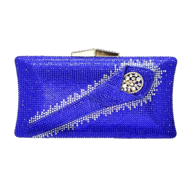 

Женская вечерняя мини-сумка-клатч с кристаллами и изображением снега