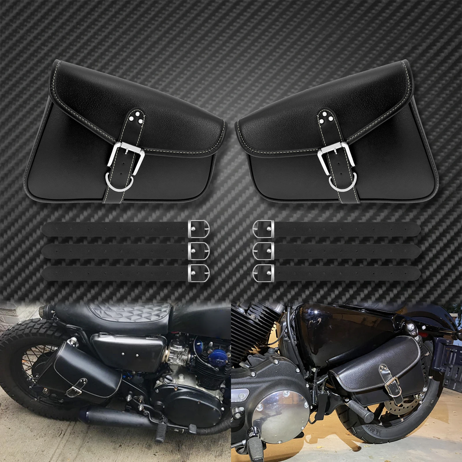 laterais, armazenamento para Harley Sportster XL 1200