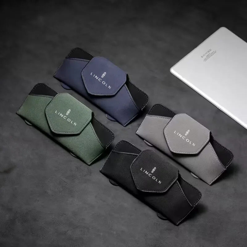 

Car Glasses Case Auto Sun Visor Glasses Holder Sunglasses Clip for Lincoln Aviator MKX ZEPHYR MKC MKZ Corsair N Auto Accessories