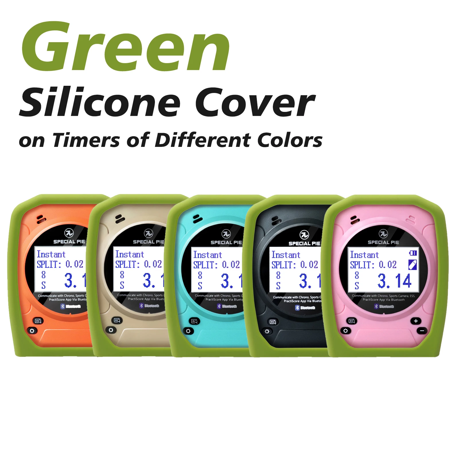 Silicone Protective Case for M1A2 Shot Timer-Shockproof & Waterproof Cover for Shooting Competitions(Timer Not Includ)