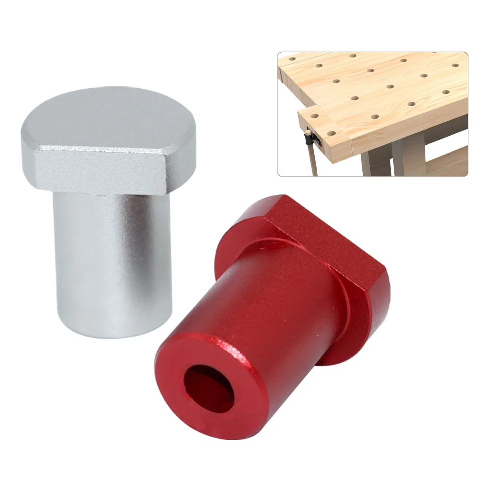 Aluminum Alloy Workbench Peg Brake Stops Bench Clamp 19/20mm Dog