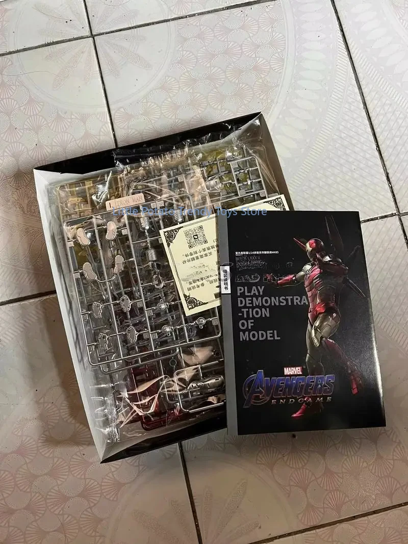 재고 있음) MOR Storm Avengers: Endgame Iron Man Mark 85 Mark 50 조립 모델 장난감  Collectible Gift The Avengers-Freehip.co.kr