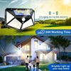 Hot Selling Solar Human Body Induction Wall Lamp Outdoor Garden Courtyard Lamp New Rural Area Outdoor Wall Landscape LED Lamp 3