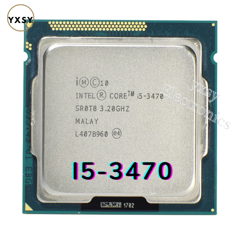 I5 3470 LGA 1155 I5 3470 CPU 3 2GHz 77W 6M i5-3470-lga-1155-i5-3470-cpu-3-2ghz-77w-6m
