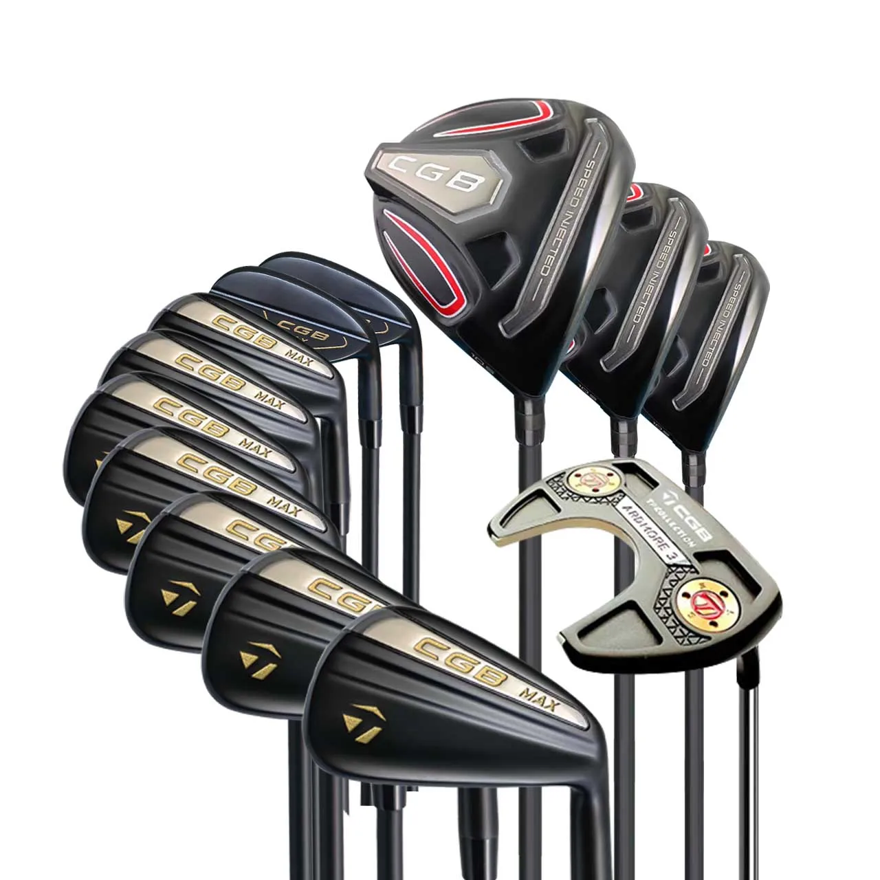 Cgb Max Golf Clubs, 13 Pieces, New P790 Series Stealth Golf Clubs
