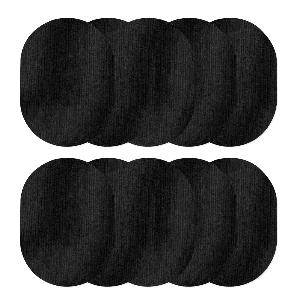 Sweatproof Probe Stick Sticker 10pcs Invisible Sensor Adhesive Patch Elastic Portable Self-Adhesive for Blood Glucose Moniton