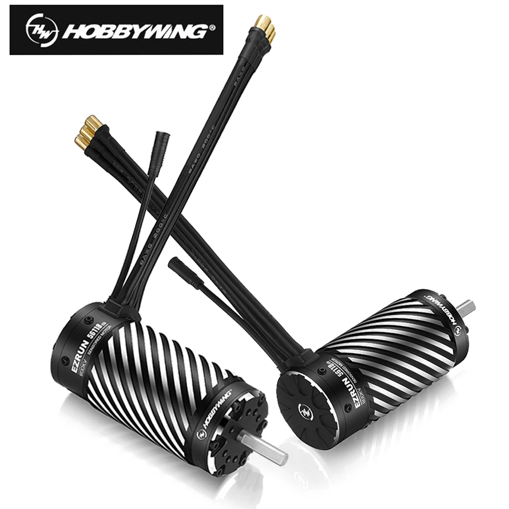 Hobbywing EZRUN Max5 HV G2 250A 6-12S Sensored Brushless ESC w/ 56118SD 650KV/ 800KV/ 1100KV Brushless Motor For 1/5 Truck/ Car