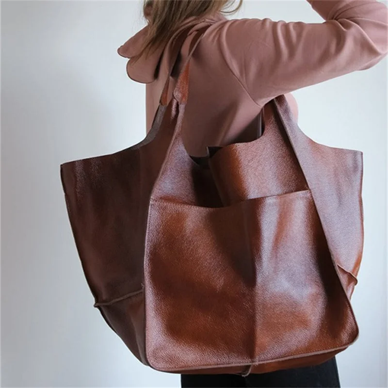 

Handbags For Women 2022 Designer Luxury Handbag Large Capacity PU Leather Woman Bag Oversized Shoulder Bag Lady Shopping Tote