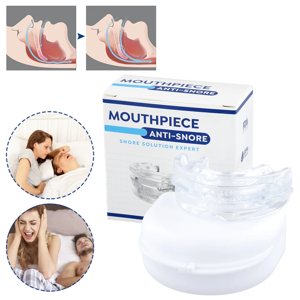 Set Premium Antirronquidos 16 Piezas - Ayuda A Respirar Mejor Por La Noche, Para Hombre Y Mujer