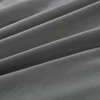 WASART Pure cotton flat bed sheet 2 people bedspread solid colour bed linens couple luxury double bed bedding queen king size 4