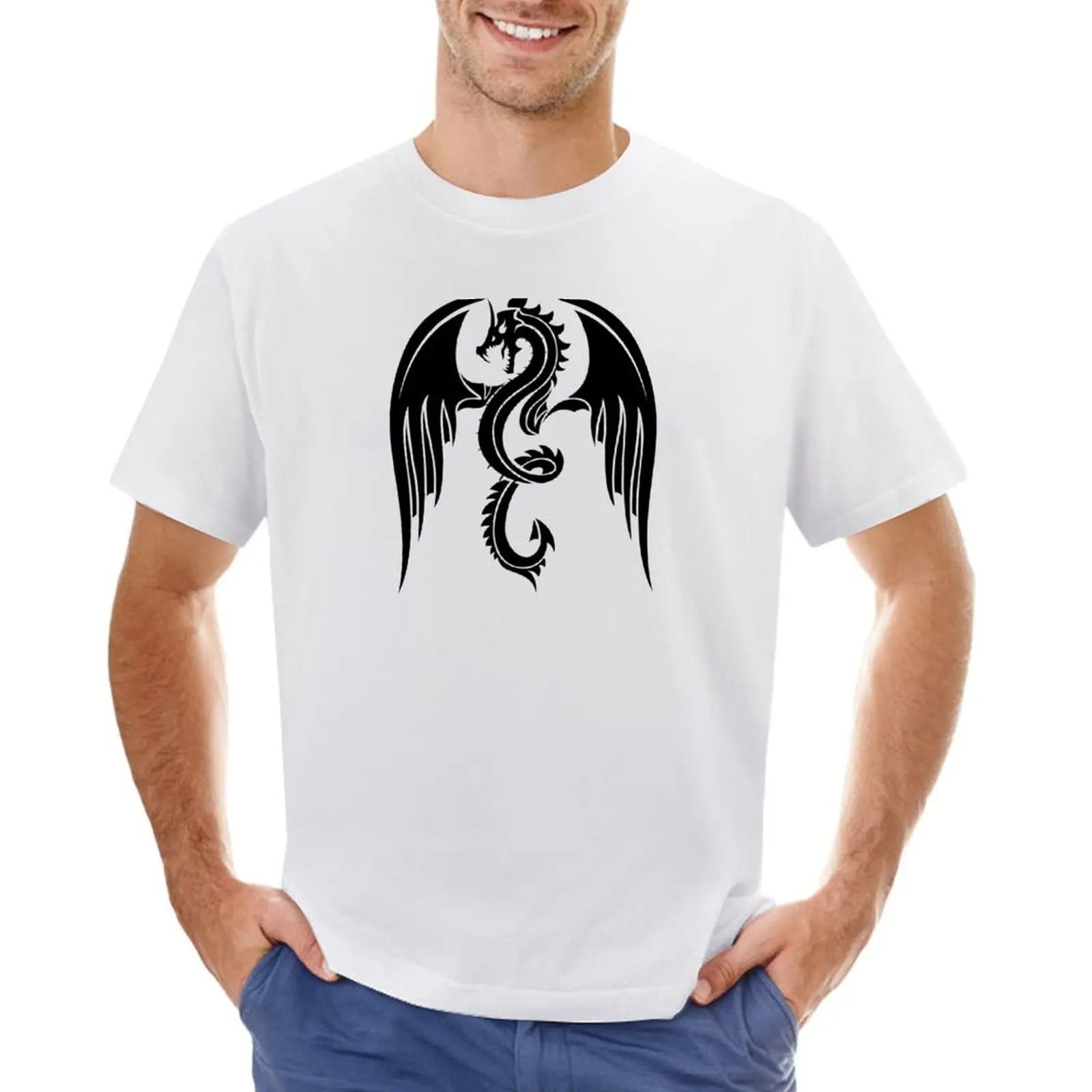 

Legendary Animals Dragon - Mythical Creature T-shirt quick-drying heavyweights Blouse mens t shirts pack