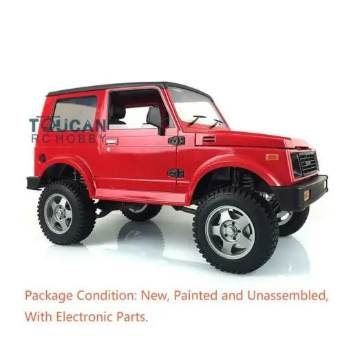 Painted 1/6 RC Capo Racing Model Crawler Model SIXER1 Samurai Car DIY I6S Radio Control Toy THZH0497 3