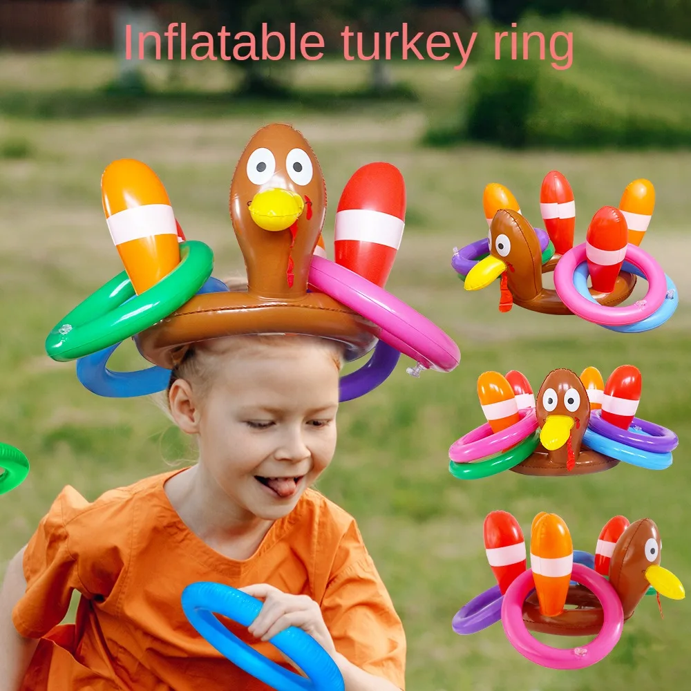

Interactive Inflatable Turkey Head Christmas Decorations - The Ultimate Holiday Toy