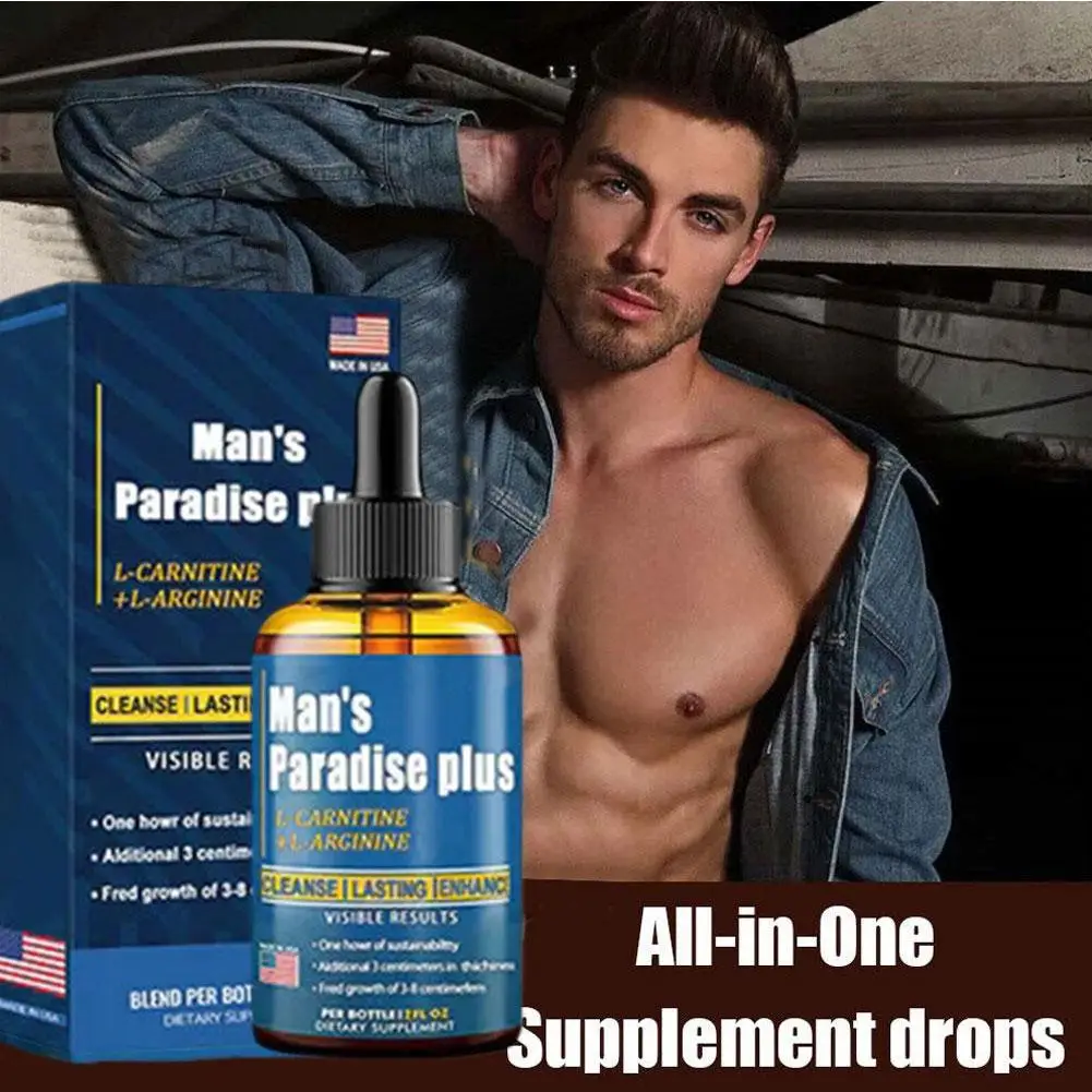 

30ml Mens Paradise Keto Supplement Drops All-in-one Intimate Strength Supplement Desire Pleasant Boost Experience Rebuild D Z5V3