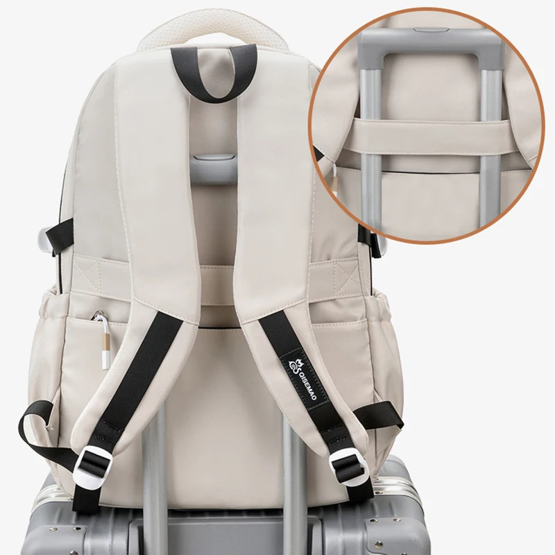 Brand Junior High School Girls' Schoolbags, High-Looking Niche Korean-Style Backpacks, Larcapacity High School Girls' Schoolbags