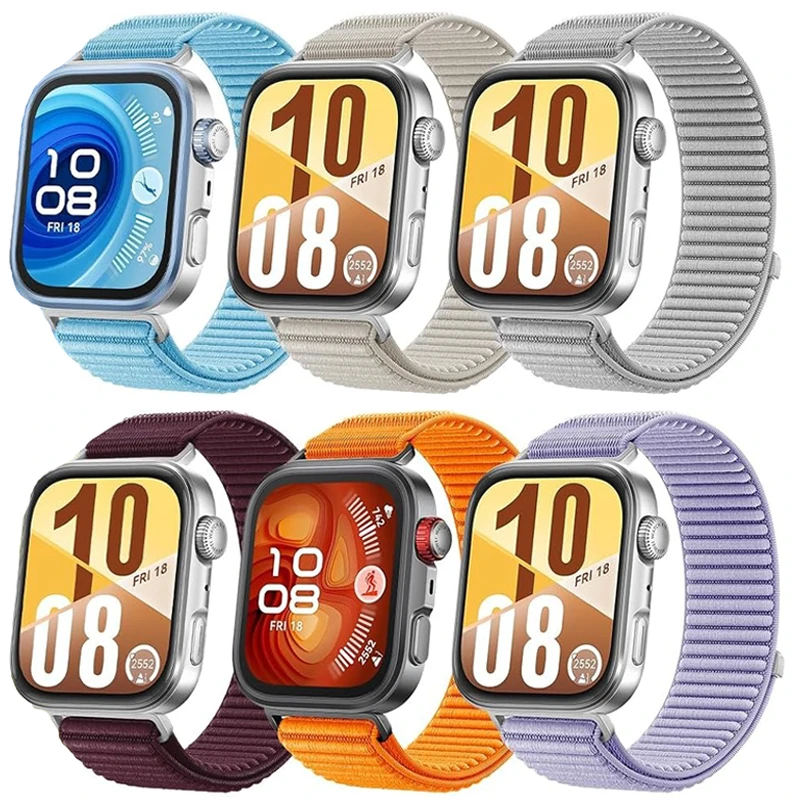 Official Braided Nylon Loop Strap - Comfortable & Breathable Watch Band