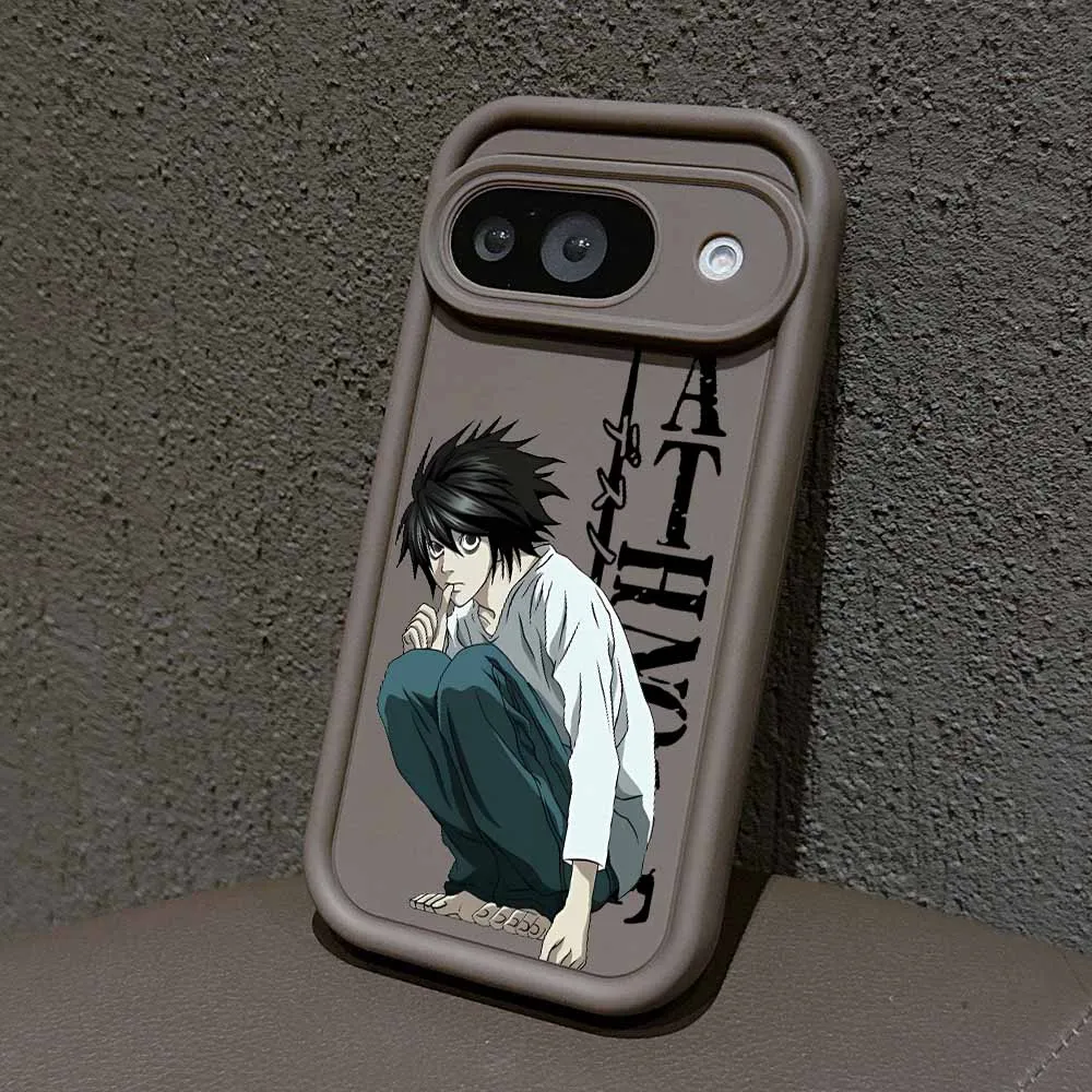 Anime Death Note Soft Feel Phone Case with Eyes Ladder Design