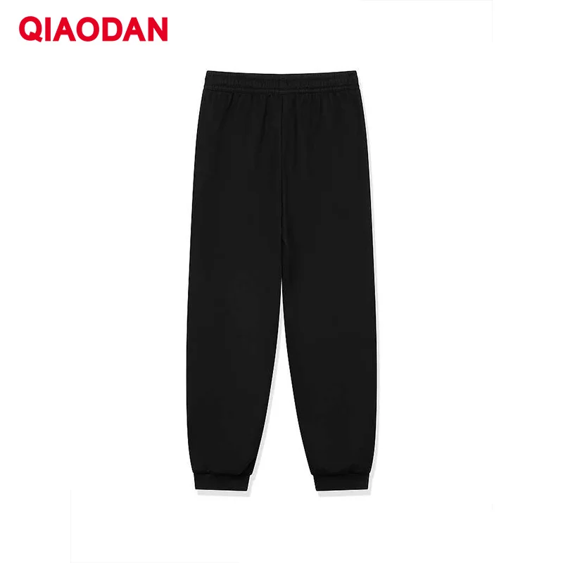 QIAODAN 여성용 러닝 팬츠 2026 두꺼운 따뜻한 조깅 바지 다목적 편안한 스포츠 스웨트 팬츠 스포츠웨어 LKL42231540