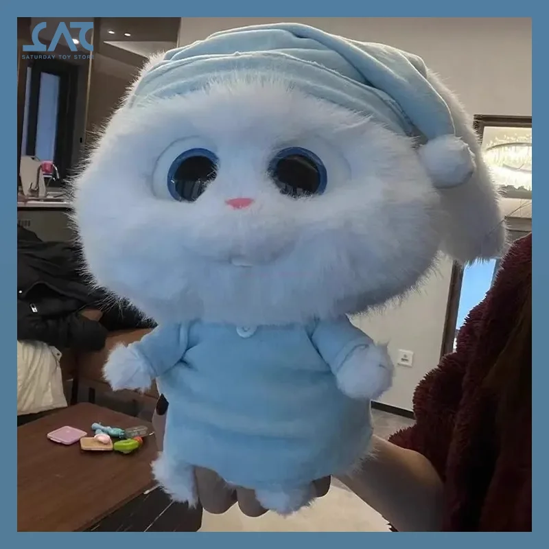 Disney The Secret Life Of Pets Figure Snowball Plush Toy Kawaii Rabbit Stuffed Carrot Movable Ears Cartoon Doll Birthday Gift