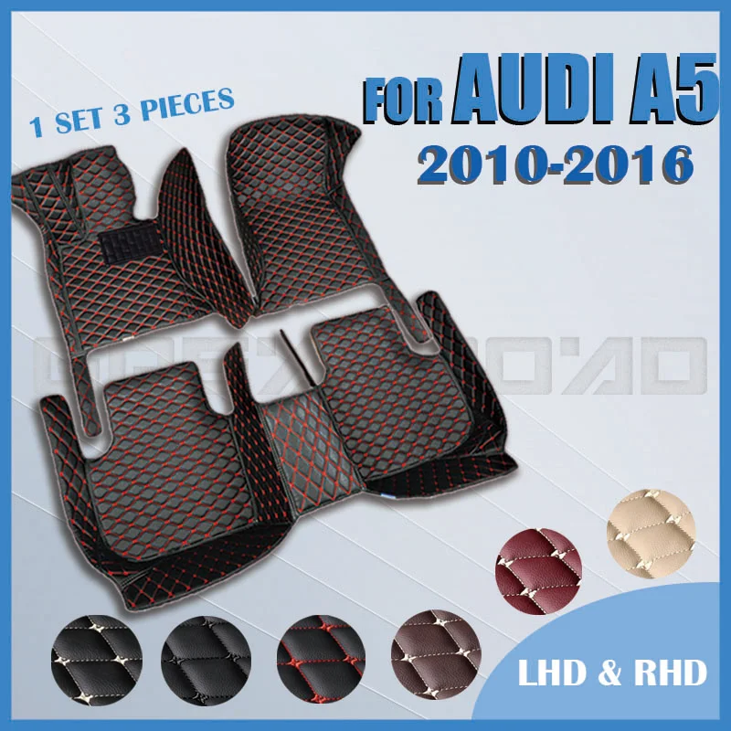 

Car floor mats for Audi A5 Coupe 2010 2011 2012 2013 2014 2015 2016 Custom Auto Foot Pads Carpet Cover Interior Accessories