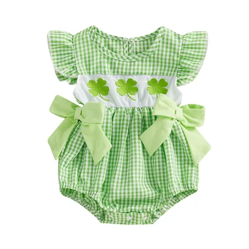 My First Shamrock Romper 1