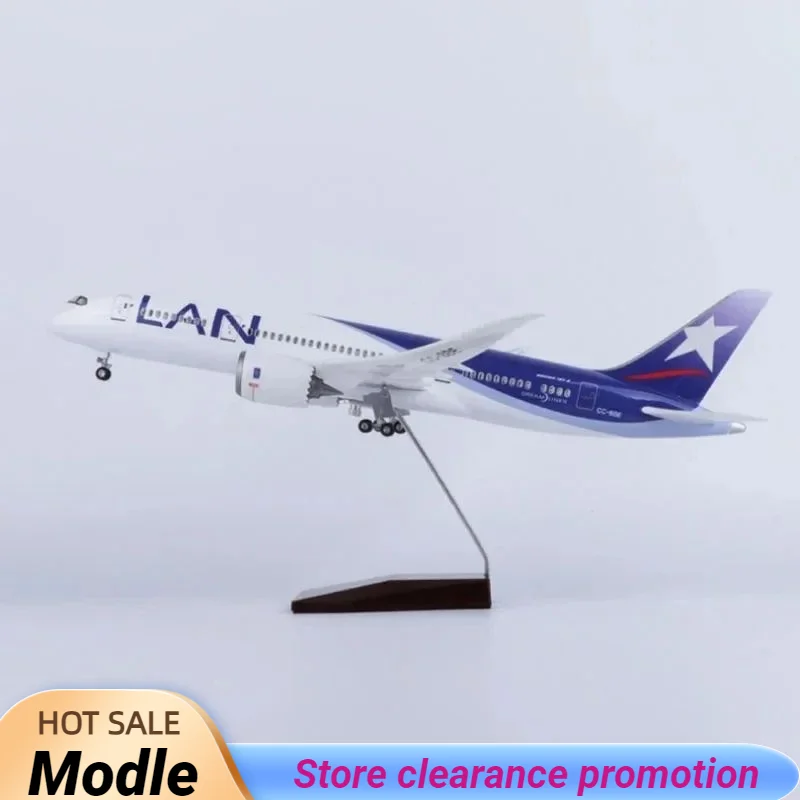 

Resin Replica Plane For Collection 47CM 1/130 Chile LAN Airline Airplane Model Toy 787 B787 LANChile Dreamliner Aircraft Plastic