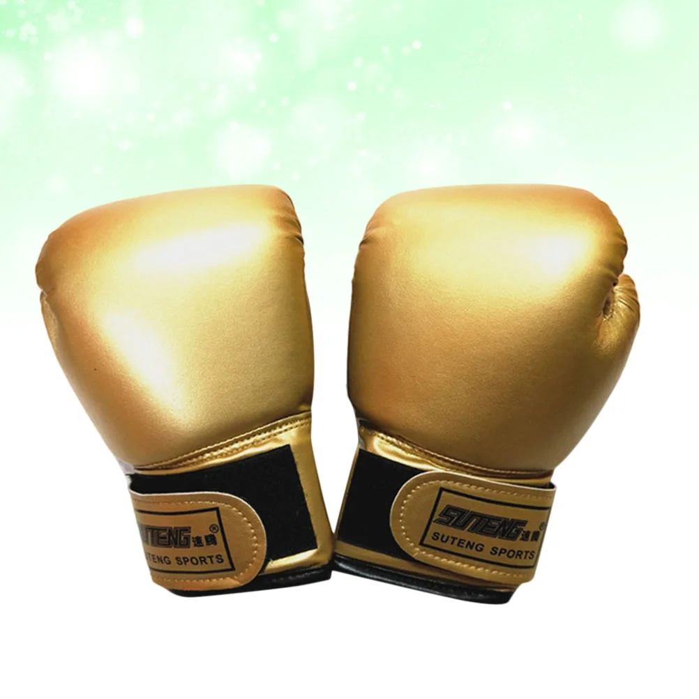 Training Boxing Gloves 16 Oz Children Gifts Youth Guantes De Para Ni&ntilde;os PU Kids Punching Bag
