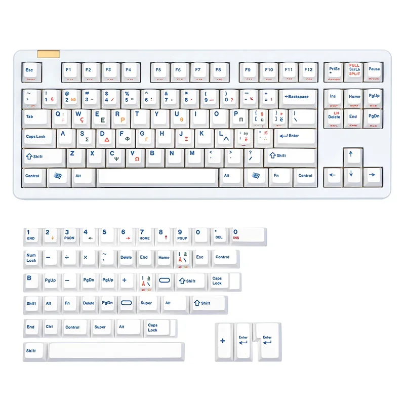 Teclado Retro Keycap Vintage Japonês Coreano Russo Personalizado para Teclado Mecânico Diy Idoj-9009 - Imagem 6