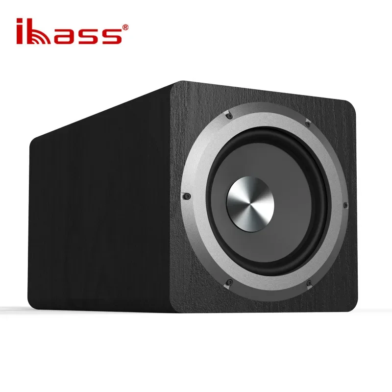 Ibass-SU650D木製ハイパワーサブウーファー、100W、Hi-Fiベース