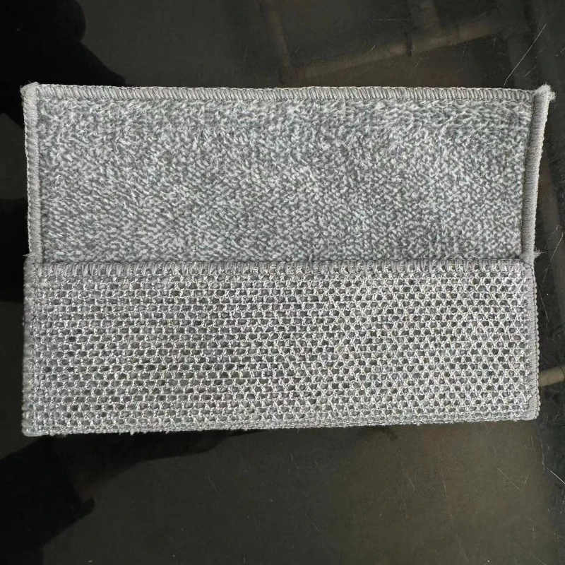 thumbnail image 1 of Paño de limpieza mágico mejorado 2 en 1, paño de alambre de acero de doble cara grueso, paño de carbón de bambú para lavar platos, paños de limpieza, 1 of 4