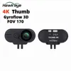 Hawkeye 4K Thumb FPV Camera Gyroflow FOV 170° 4K DC 5~23V 1080P For RC 2.5inch Traversing Droens Fixed-wing DIY Parts 1