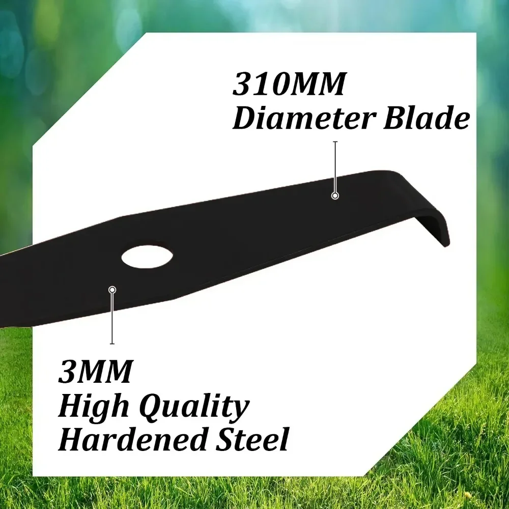 2 Tooth 2T universal thicken trimmer blade knife for strimmer brushcutter replace