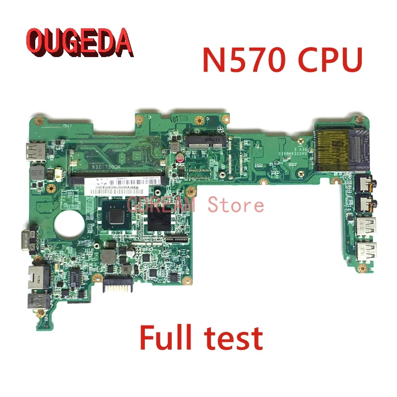 

Материнская плата OUGEDA DA0ZE6MB6E0 MBSFV06002 MB.SFV06.002 для ноутбука ACER D257 ZE6 материнская плата N570 ЦП DDR3 полный тест