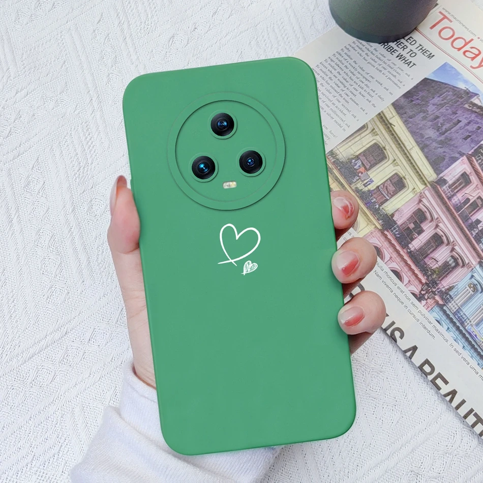 Premium Phone Case with Enhanced Camera Protection - Soft Liquid Silicone Bumper Cover for Huawei Honor Magic Series