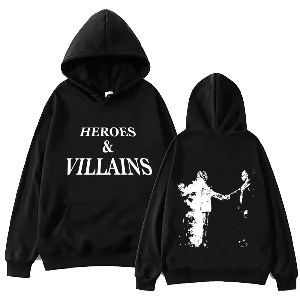 

2024 Heroes & Villains Metro Boomin Hoodie Tops Long Sleeve Sweatshirt Music Fans Gift Spring Summer Casual