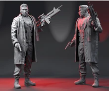 

1/24 75mm 1/18 100mm Resin Model The Special Arms Soldier Figure Unpainted No Color RW-678