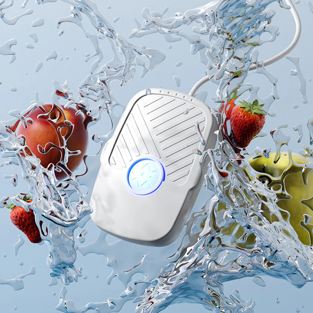 Fruit Vegetable Cleaning Machine Portable Ultrasonic Washing IPX7 Waterproof Multifunctional Machine Cleaner For Kitchen Use vegetable fruit cleaner