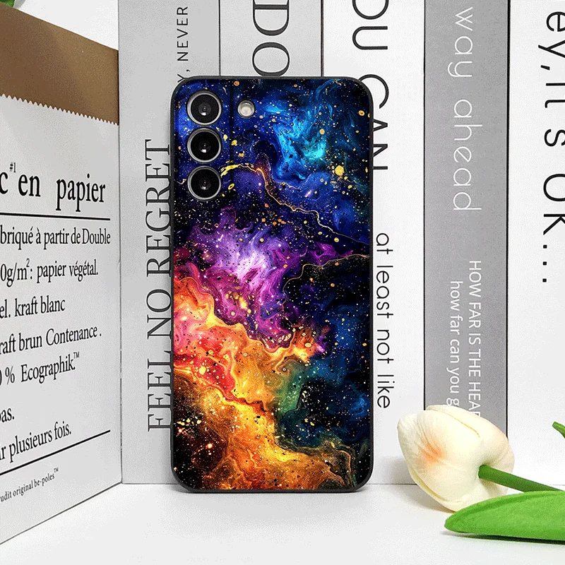 Galaxy Pattern Phone Case - Mysterious Space Universe Design