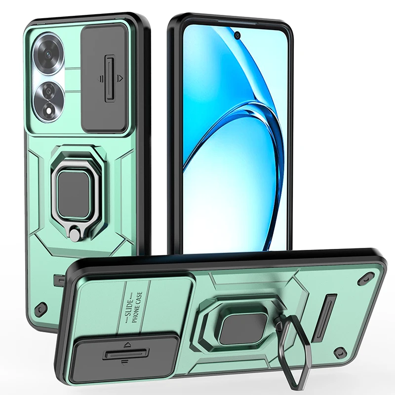 Armor Shockproof Case with Ring Magnetic Holder - Protective Cover Coque s Capa
