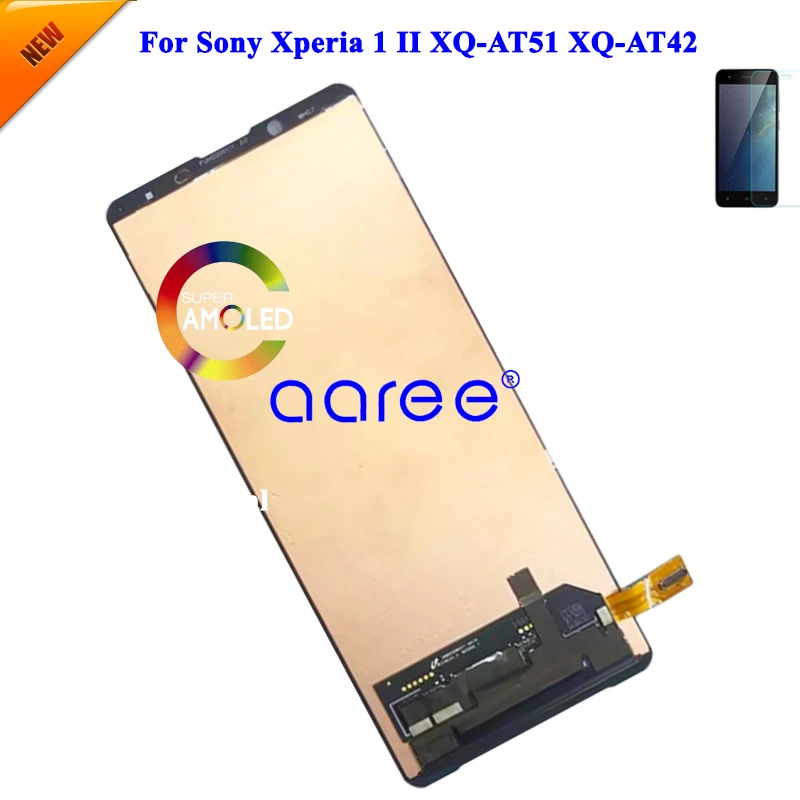 Sony Xperia 1 ii XQ-AT42 ジャンク For Sony Xperia 1 II 5G XQ-AT52 XQ-AT51 AT42 LCD Display
