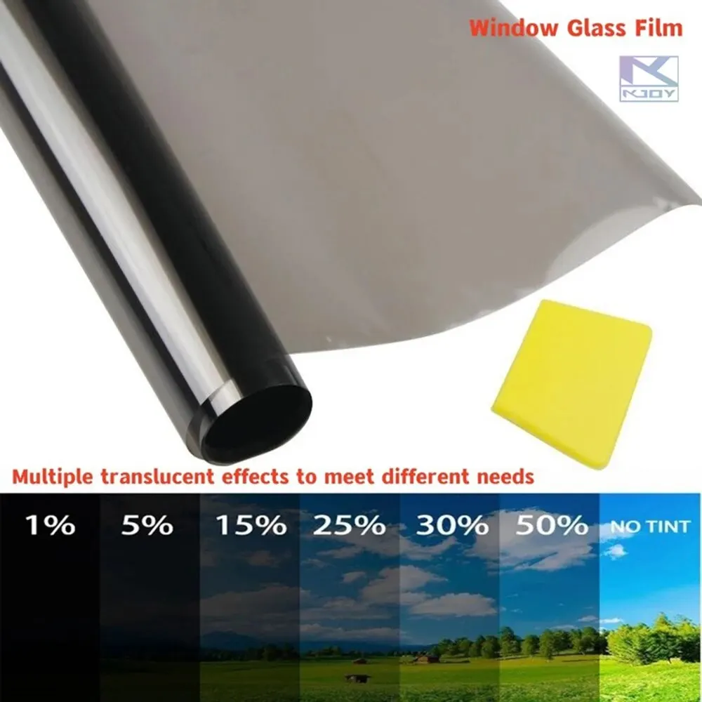 Black Car Window Tint Film 1