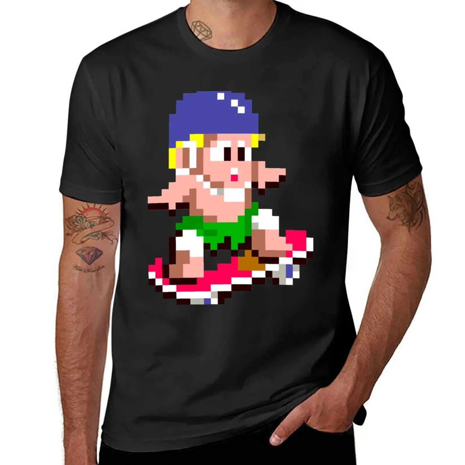 

New Wonder Boy T-Shirt oversized t shirt korean fashion men workout shirt