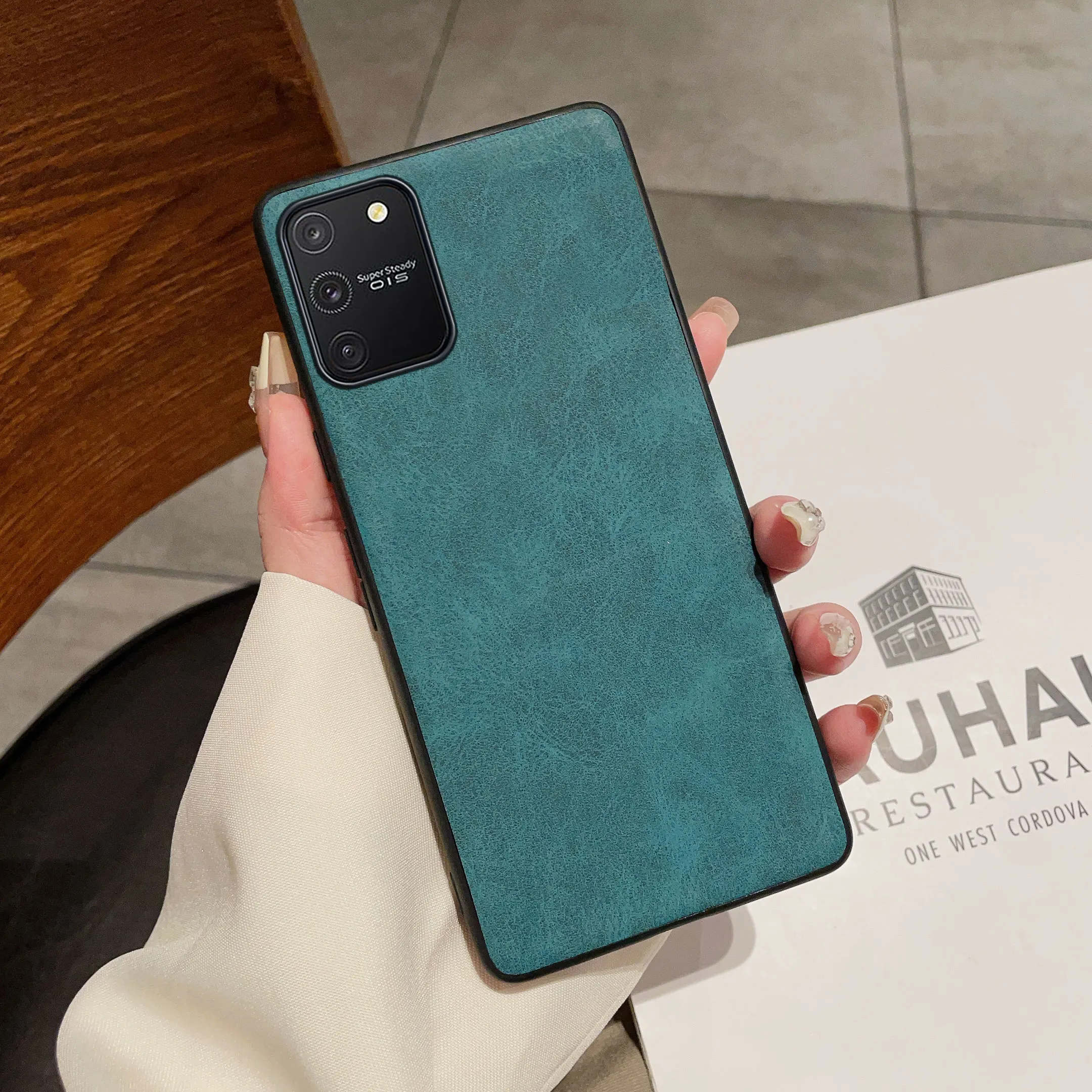 Luxury Business Matte Leather TPU Phone Case - Fashion Protection Shell
