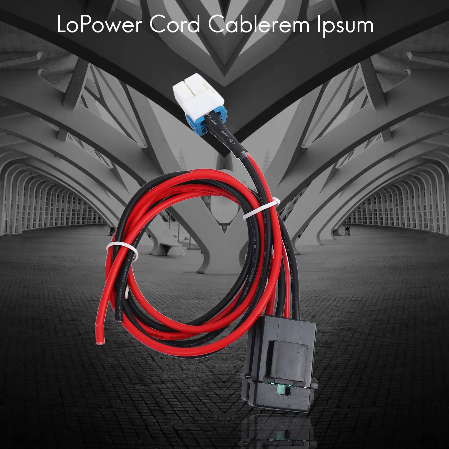 4 Pin Radio Power Cable Connector For IC-7000 IC-7600 FT-450 TS-480 - Replacement Part