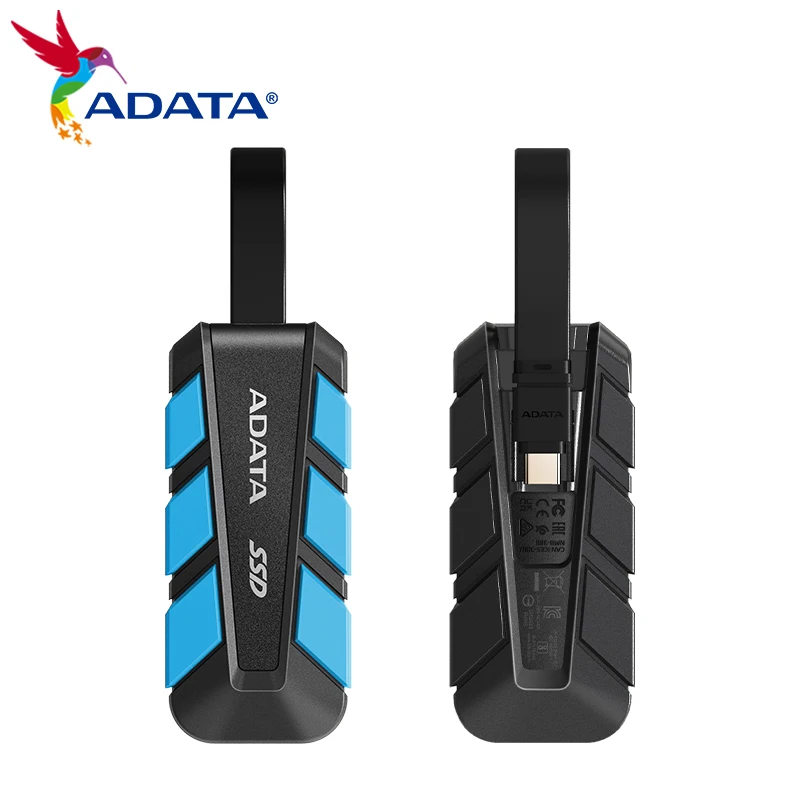 ADATA SC740 외장 SSD 500GB 1000GB USB3.2 Gen2 타입-C 읽기 속도 최대 1050MB/s 휴대용 하드 드라이브 오리지널 PSSD PS5용