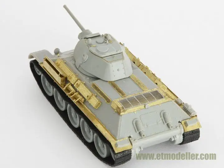 드래곤 ET 모델 1/72 E72-005 T-34 76 M1941 칭 부품