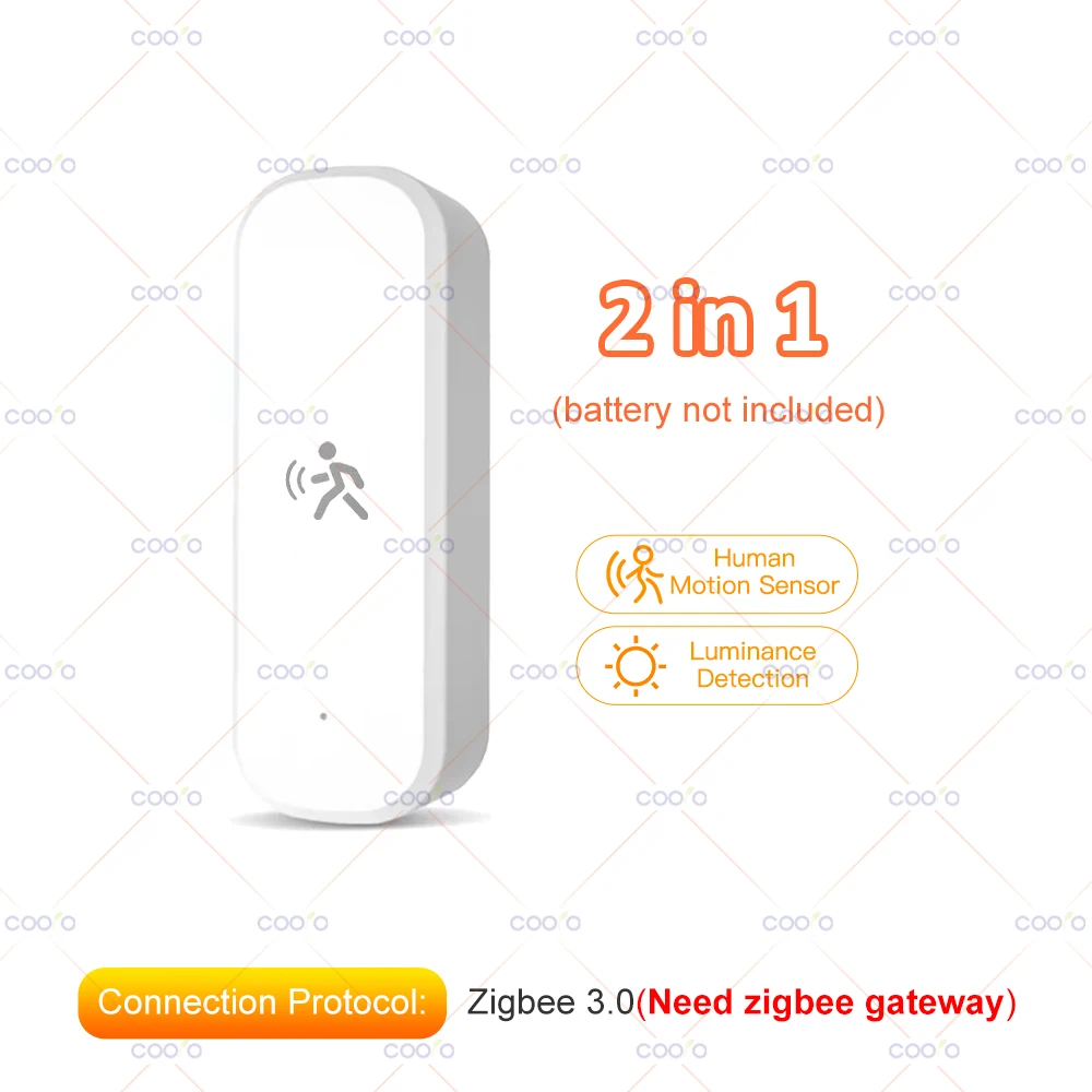 10G Human Motion Sensor Tuya Zigbee MmWave Radar Detector with Luminance Temperature Humidity Sensor Upgarded PIR Sensor