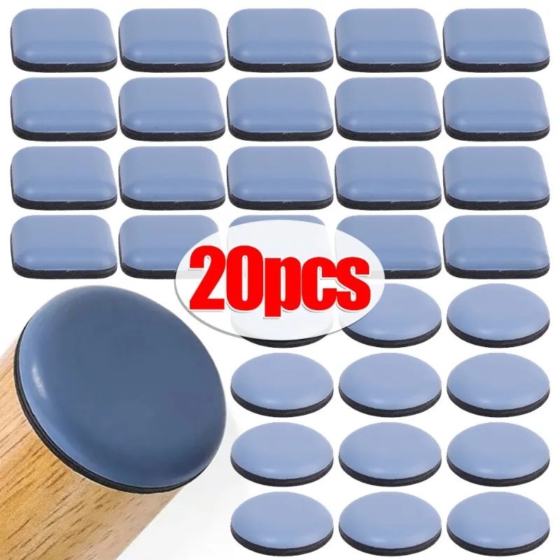 20-4pcs Furniture Slider Pads Thickened Floor Protector Mats Anti ...