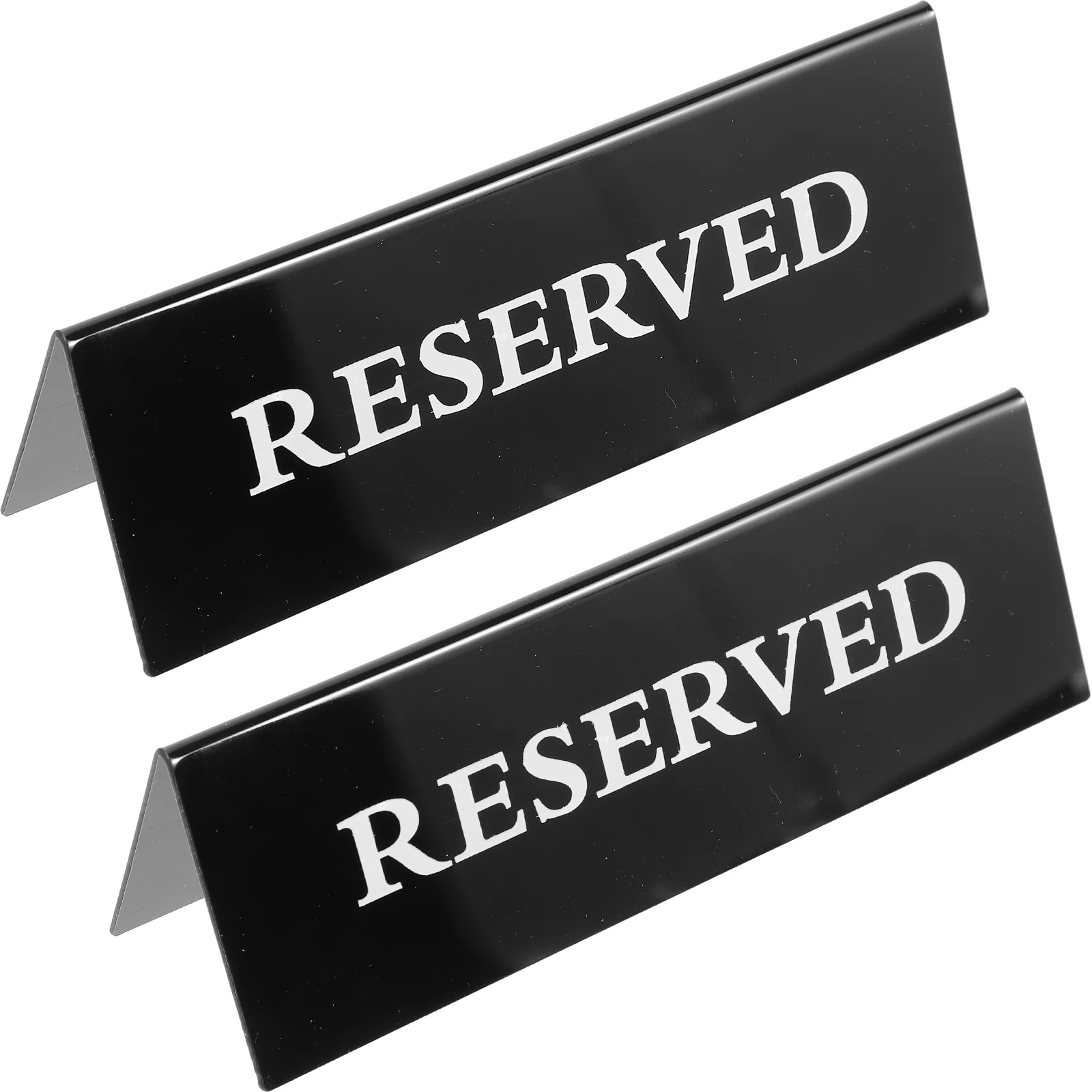 

Reserved Signs Sign Table Acrylic Reservation Wedding Card Seating Place Tent Restaurant Room Chair Guest Name Desk Conference